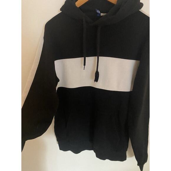 H&M Black And White Hoodie Women Small - Picture 4 of 4